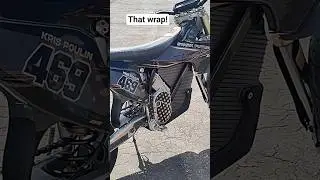 Guy with the long gray beard has the coolest e-bike in town😜 #stark #ebike #motorcycle