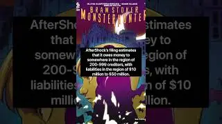AfterShock Comics files for bankruptcy with $10+ million owed