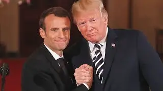 Trump-Macron: kissing, hand holding, dandruff wiping &ndash; their body language analyzed