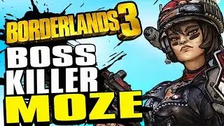 Borderlands 3 Moze Build Gameplay | Grenadier | Boss Killer
