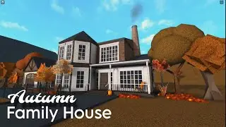 Autumn Faily House / Speed build /Avanced placing And Multiple floor, Custom trees 🤎