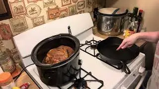 Paula Deen&ndash;inspired BBQ pork sandwiches made in the crock pot. Simple, slow-cooked, and worth it.