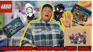 Huge LEGO Haul + Spider-Man CMF Unboxing!