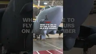 What it's like to fly for 33 hours on a B-52 bomber