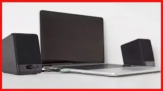Amazon Basics Computer Speakers for Desktop or Laptop PC | USB-Powered, Black