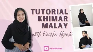 Tutorial Khimar Malaysia - Jilbab Malay Looks - Hijab Malay Curve