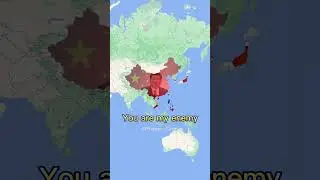 Countries and their enemies (modern version) #shorts #history #country