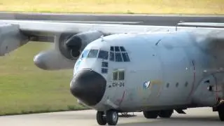 C130 + Transall Arrival afternoon flight, Eindhoven 22-09-2012