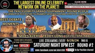 Best of ROUND 1 Moments from Miles Avery, David 'Tank' Abbott & Teddy Long!