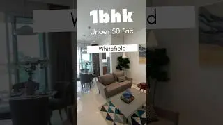 Gated Community 1bhk Flat in Whitefield under 50 Lac |+919019849801 #flatsforsale #bangalore #shorts