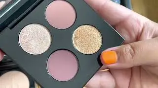 Pat Mcgrath Labs Divine Bronze Luxe Eyeshadow Palette: Venusian Sunrise hand swatches