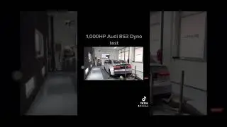 1,000HP Audi RS3 Dyno test