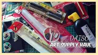 Daiso Art Supply Haul