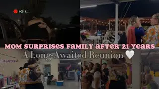 MY MOM SECRETLY SURPRISED HER FAMILY AFTER 21 YEARS🥹❤️&zwj;🩹| LIL COUSINS BIRTHDAY PARTY |
