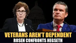 Yes or No: Jacky Rosen Confronts Pete Hegseth on Veterans and NATO