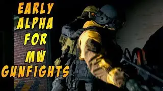 CoD Modern Warfare- Open Alpha- 2 vs 2 Gunfight Mode