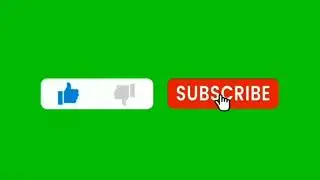 GREENSCREEN | SUBSCRIBE BUTTON | FREE TO USE