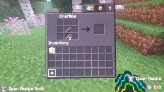 How to make a wooden ax in minecraft tutorial