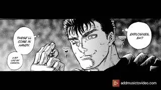 Berserk Manga Guts vs Goat Apostle and Serpico Full Fight