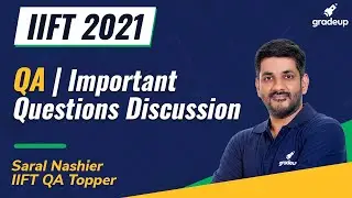 IIFT 2021 | Important Questions from Previous Year Papers | Quantitative Ability | Part- 1 | Gradeup