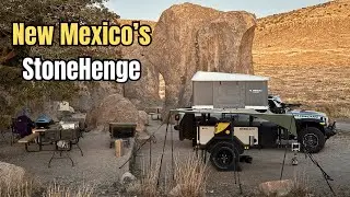City Of Rocks New Mexico Camping: Secret Desert Stonehenge!