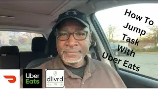HOW TO JUMP TASK WITH UBER EATS FOR STACK ORDERS │Delivery Number 10 Completed With DLIVRD