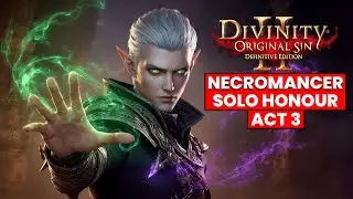 Divinity Original Sin 2 Necromancer Solo Honour ACT 3 OP Build (DOS 2 FULL GAME)