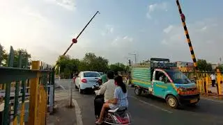 Aggresive Bull Headed Train Honking on Sabarmati Botad Gauge Conversation Line | Indian Railways