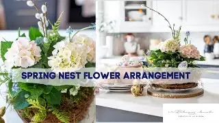 Spring Nest Flower Arrangement