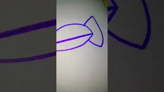 fish making art #fishing #art #drawing #fish #creative #ideas #shorts