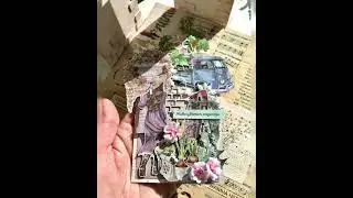 Душа поёт/card making/mixed media #scrap #творчество #art #вдохновение #скрапбукинг #mixedmedia