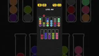 Ball Sort - Color Puzzle Game - Level 918 - Walkthrough SOLVED by RobotPlayer AI!!!
