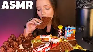 ASMR COMENDO 10 TIPOS DE CHOCOLATES DIFERENTES 🍫 NO TALKING (SEM FALAS) MUKBANG BRASIL