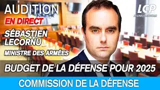 Budget 2025 : Sébastien Lecornu est auditionné par la commission de la Défense -14/10/2024