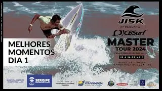 MELHORES MOMENTOS - DIA 1 - CBSURF MASTER TOUR 2024 - SERGIPE