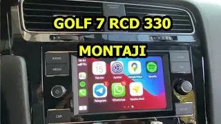 VOLKSWAGEN GOLF RCD330 ÜNİTE MONTAJI VE GİZLİ ÖZELLİK AKTİVASYON