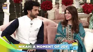 Nikah Day: Love and Happiness | Umer Aalam | Fizzah Masood