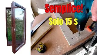 Come costruire una finestra fai-da-te senza attrezzi speciali: anche il vetro lo fai tu!