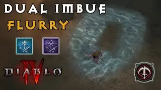 Double Imbuement Flurry Rogue Build - Cold and Shadow - Diablo 4