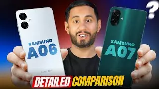 Samsung A07 против A06 — лучший бюджетный телефон Samsung? | Камера, производительность и тест PUBG
