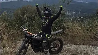 INSANE Electric Dirt Bike Ride! Arctic Leopard EX800 Ride - [4k]