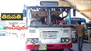 Tirupati To Kanchipuram Bus | Apsrtc Buses | Tnstc Buses | Details In Telugu