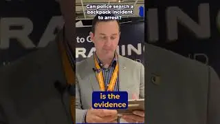 Can police search a backpack incident to arrest?