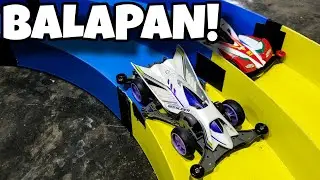 VANGUARD SONIC PREMIUM vs GEO GLIDER - SUPER 2 CARBON CHASSIS vs FMA CHASSIS #tamiya #mini4wd #toys