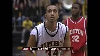 UMBC guard Ray Barbosa explodes for 26 in a big win over BU