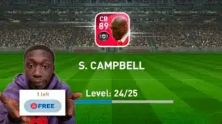 free iconic in arsenal iconic moment pack iconic campbell trick |pes master |