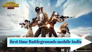 Battlegrounds mobile india @❤❤ first time play @rb hub video