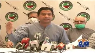Karachi : PTI Rehnuma Khurram Sher Zaman Ki Press Conference