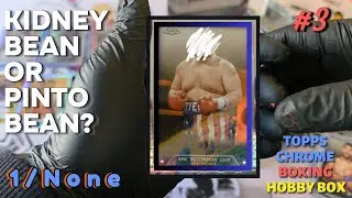 THE REAL MR BEAN? | 2024 Topps Chrome Boxing Hobby Box Opening!! #2025
