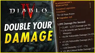 These BROKEN Stats Double Your Damage! Diablo 4 Gear Guide